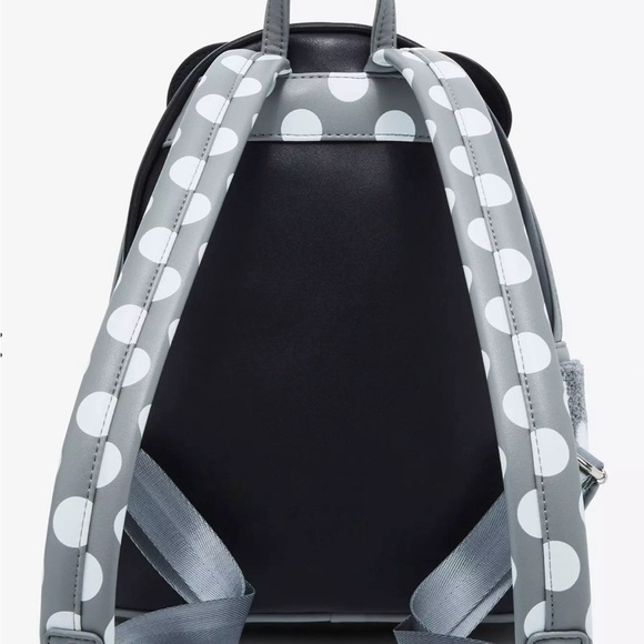 Loungefly Disney Steamboat Willie Minnie Mouse Figural Mini Backpack - Picture 4 of 7